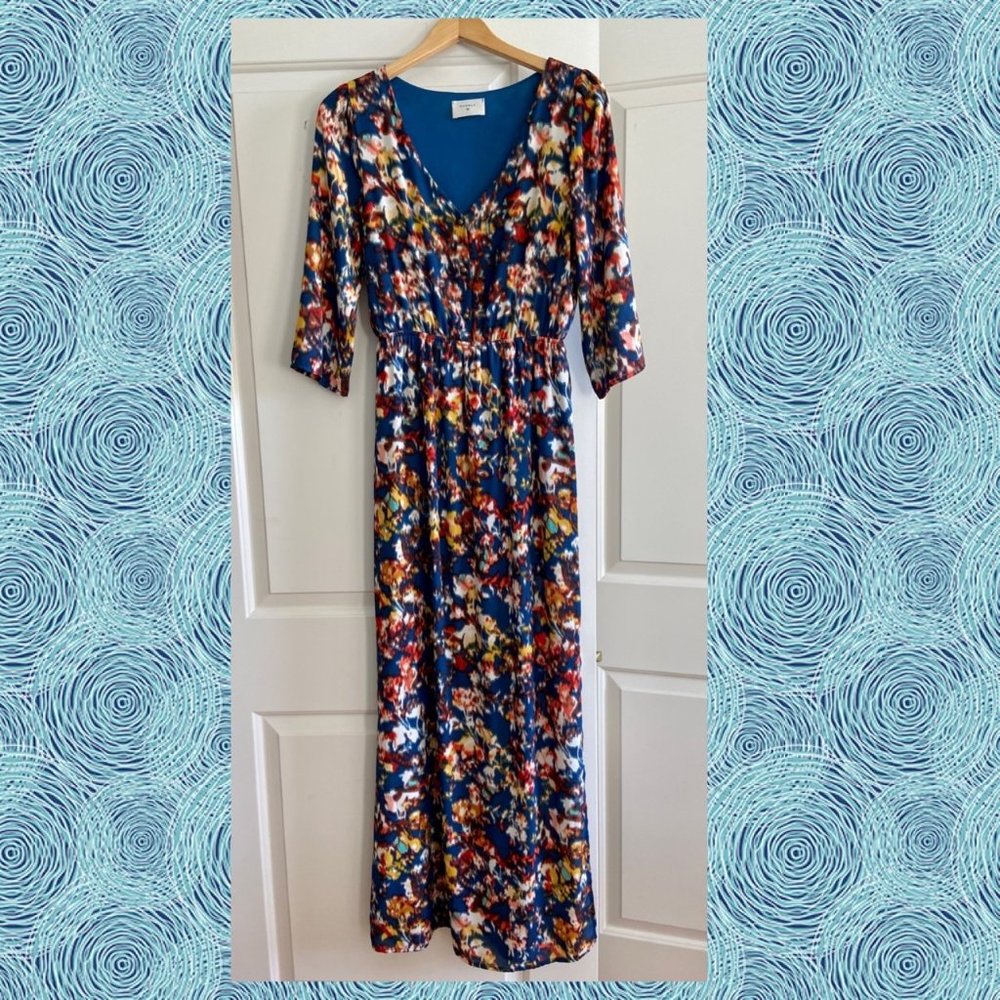 Anthropologie Everly Maxi Dress Size Medium
